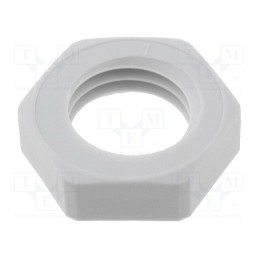 10 pcs x FIBOX - GPA M12B - Nut, M12, polyamide, 17mm, Thread: metric, Pitch: 1.5