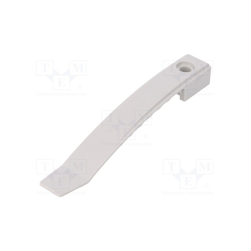 10 pcs x OBO BETTERMANN - 2032 SP - Holder, polyamide, light grey, Ømount.hole: 5.8mm, W: 20mm, L: 134mm