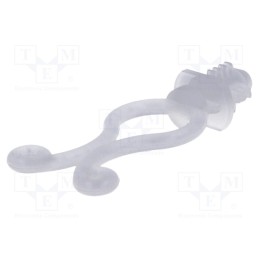 10 pcs x FIX&FASTEN - FIX-WTL-1064 - Cable clips, ØBundle : 10.2÷12.7mm, polyamide, natural