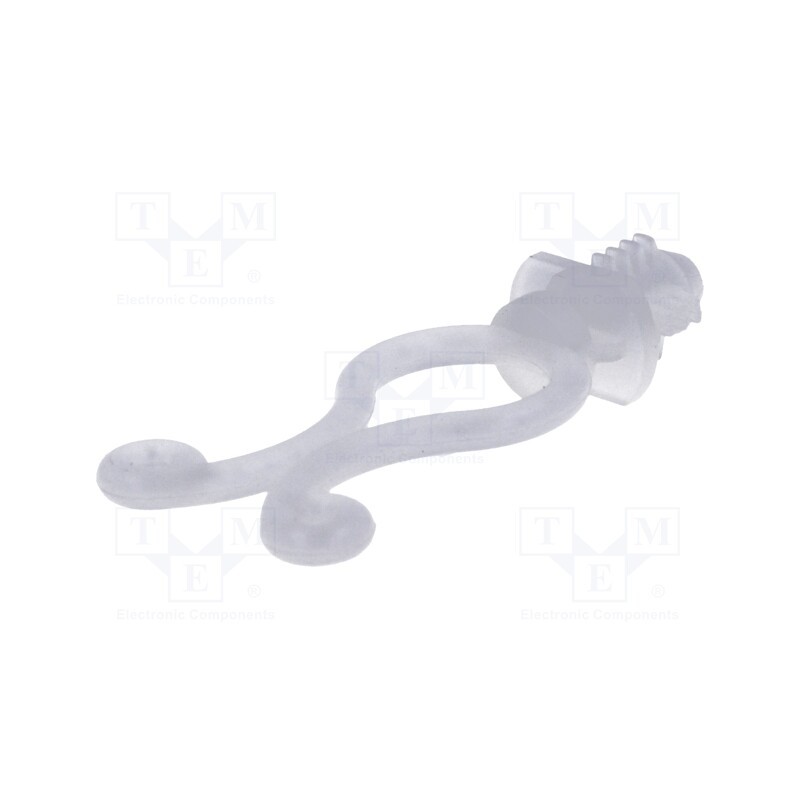 10 pcs x FIX&FASTEN - FIX-WTL-1064 - Cable clips, ØBundle : 10.2÷12.7mm, polyamide, natural