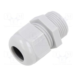 10 pcs x TE Connectivity - EP-SG-PG135-LGR-B - Cable gland, without nut, PG13,5, IP68, polyamide, light grey