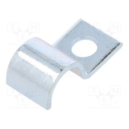 10 pcs x OBO BETTERMANN - 1015 11 G - Screw mounted clamp, ØBundle : 11mm, Ømount.hole: 6mm, W: 14mm