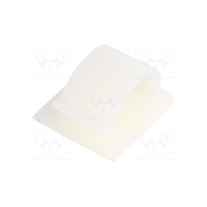 10 pcs x PANDUIT - ACC62-AT-C - Self-adhesive cable holder, ØBundle : 15.7mm, polyamide, natural