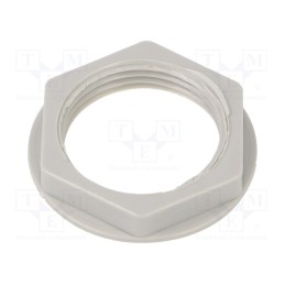 10 pcs x BM GROUP - BM3464 - Nut, G3/4', polyamide, light grey, -20÷90°C