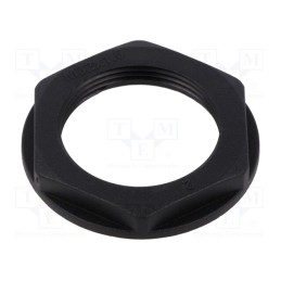 10 pcs x TE Connectivity - EP-LN-M32-BL-A - Nut, M32, polyamide, 41mm, black, Thread: metric, Pitch: 1.5