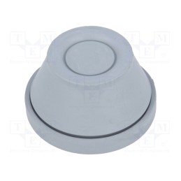 10 pcs x ESSENTRA - LTG-3 - Grommet, Ømount.hole: 48mm, grey, Panel thick: 1÷4mm, L: 32mm