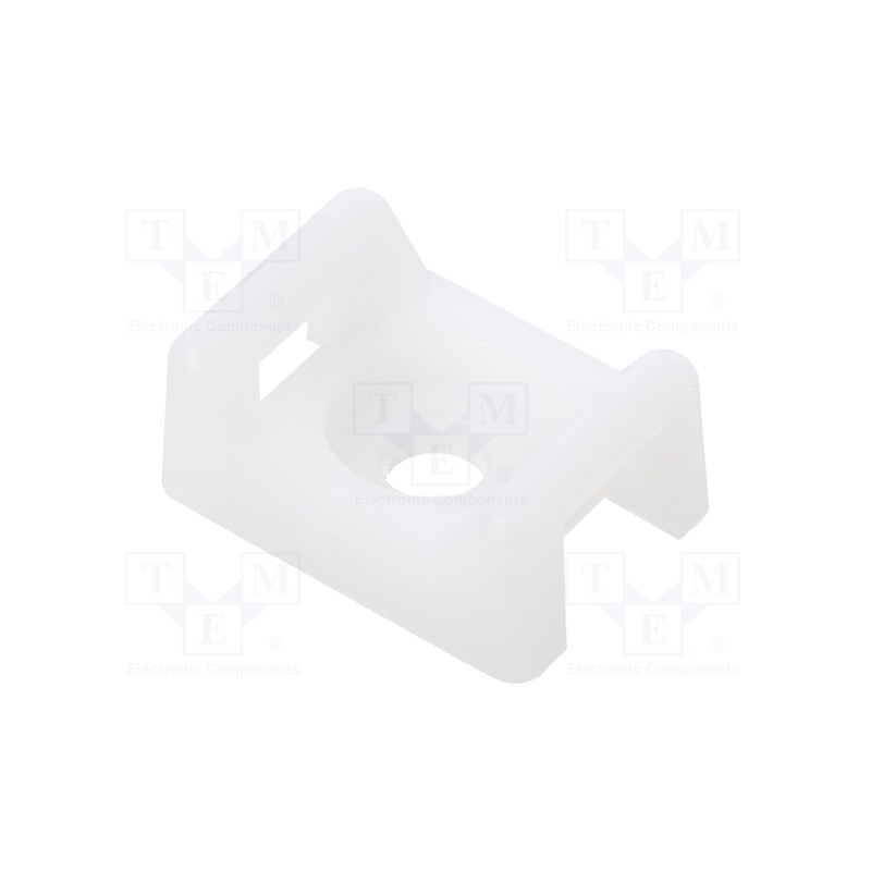 10 pcs x PANDUIT - TM3S10-C - Holder, screw, polyamide, UL94V-2, natural, Tie width: 2.5÷7.6mm