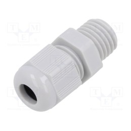 10 pcs x TE Connectivity - EP-SG-M12-LGR-E - Cable gland, without nut, M12, 1.5, IP68, polyamide, light grey