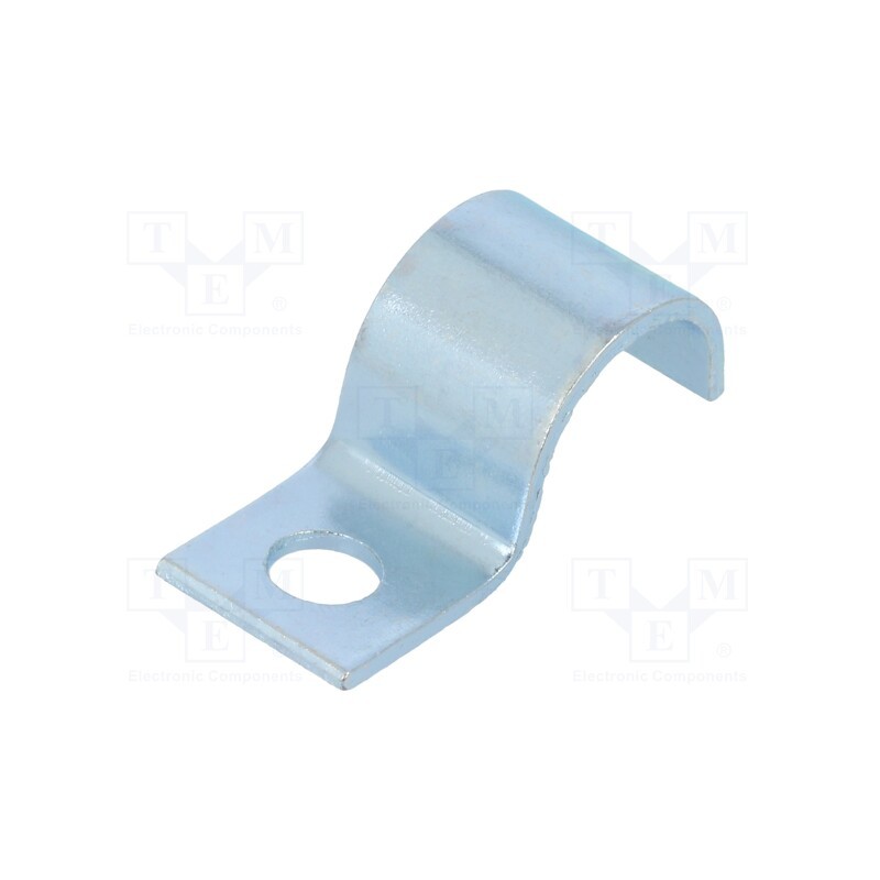 10 pcs x OBO BETTERMANN - 1015 15 G - Screw mounted clamp, ØBundle : 15mm, Ømount.hole: 6mm, W: 14mm