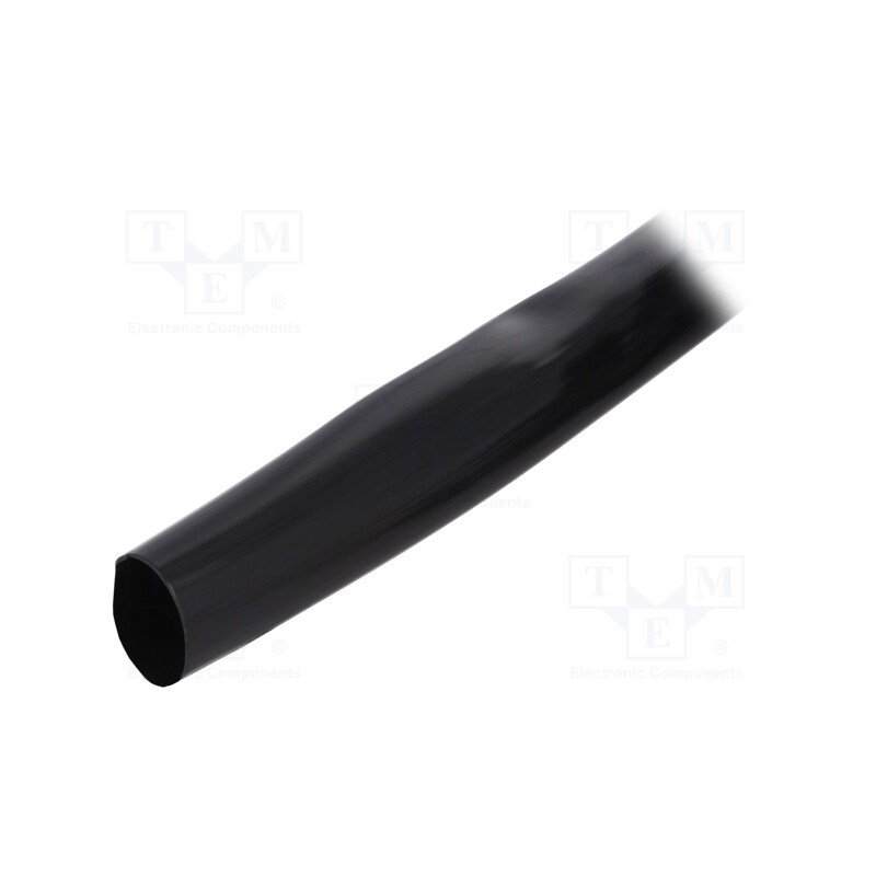 10 m x SIGI - PVC125-20-BK-10 - Insulating tube, PVC, black, -20÷125°C, Øint: 20mm, L: 10m, UL94V-0
