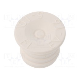 10 pcs x HT HI TECH POLYMERS - EV-16 TPE - Grommet, Ømount.hole: 16mm, elastomer thermoplastic TPE, EV