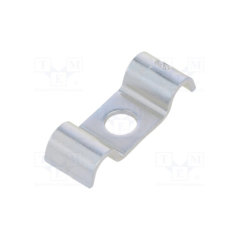 10 pcs x OBO BETTERMANN - 1015 D 6 G - Screw mounted clamp, ØBundle : 6mm, Ømount.hole: 6mm, W: 12mm