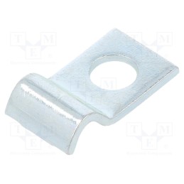 10 pcs x OBO BETTERMANN - 1015 5 G - Screw mounted clamp, ØBundle : 5mm, Ømount.hole: 6mm, W: 12mm, 1015