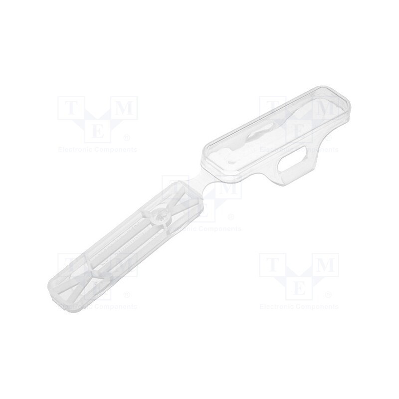 10 pcs x WEIDMu00dcLLER - 1631910000 - Markers, 30x8mm, transparent, cables and wires