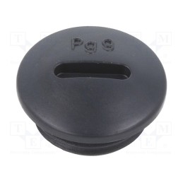 10 pcs x BM GROUP - BM4597N - Stopper, PG9, IP56, polyamide, black, Thread: PG, 6mm, -25÷60°C