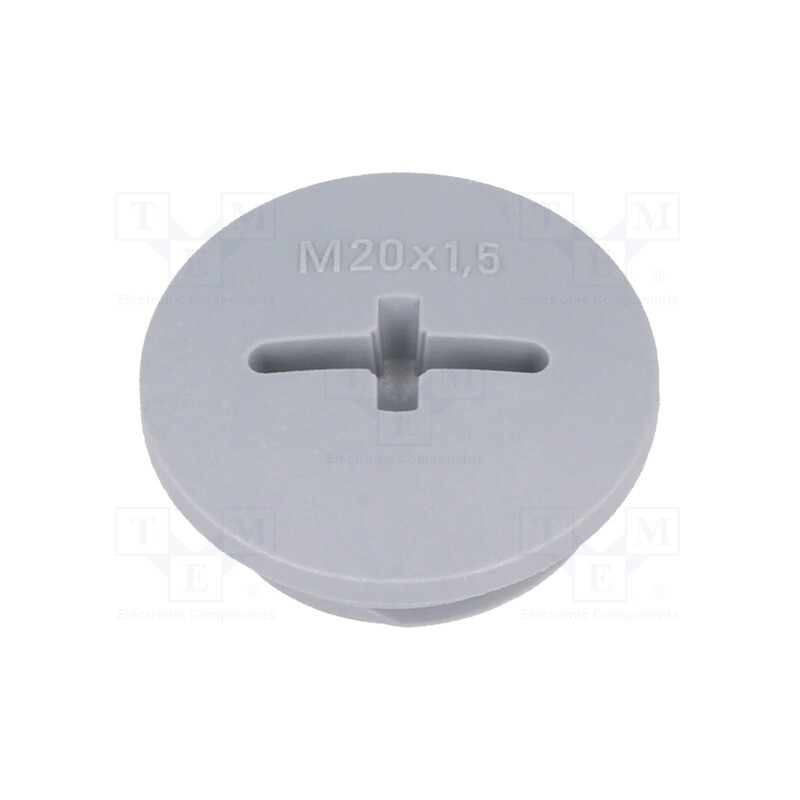 10 pcs x LAPP - 52006121 - Stopper, M20, 1.5, IP54, polyamide, dark grey, SKINDICHT®, 6mm