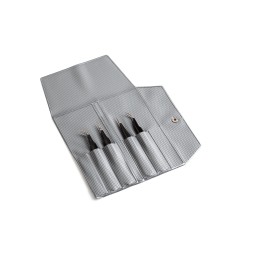 1 pcs - ideal-tek 120 mm, Stainless Steel, Flat, ESD Tweezers