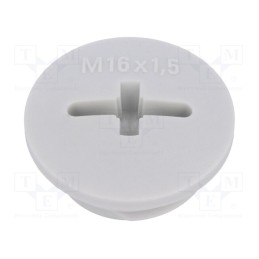 10 pcs x LAPP - 52006110 - Stopper, M16, 1.5, IP54, polyamide, light grey, SKINDICHT®, 7mm