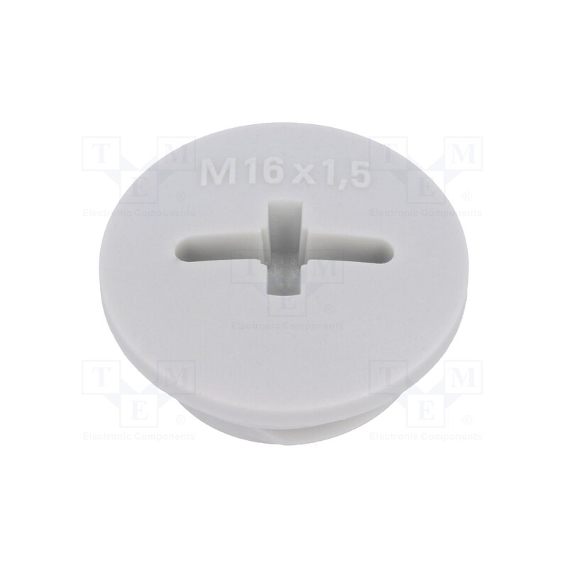 10 pcs x LAPP - 52006110 - Stopper, M16, 1.5, IP54, polyamide, light grey, SKINDICHT®, 7mm