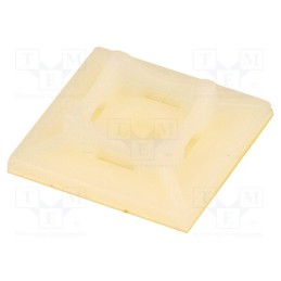 10 pcs x ESSENTRA - FTH-7A-RT - Holder, screw,self-adhesive, cable ties