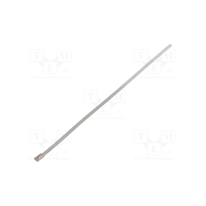 10 pcs x RAYCHEM RPG - BU44-260 - Cable tie, L: 260mm, W: 4.6mm, stainless steel AISI 304, 445N