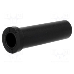 10 pcs x ESSENTRA - 60752 - Strain relief, Ømount.hole: 11.1mm, Øhole: 7.9mm, PVC, black