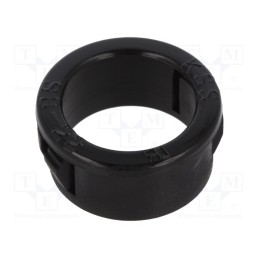 10 pcs x KSS WIRING - SB-22 - Grommet, Ømount.hole: 22.2mm, Øhole: 17.5mm, black