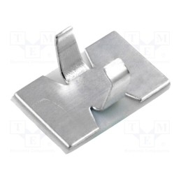 10 pcs x FIX&FASTEN - FIX-ALACO-01 - Cable clips, ØBundle : 6mm, W: 10.6mm, L: 16mm, H: 9.4mm