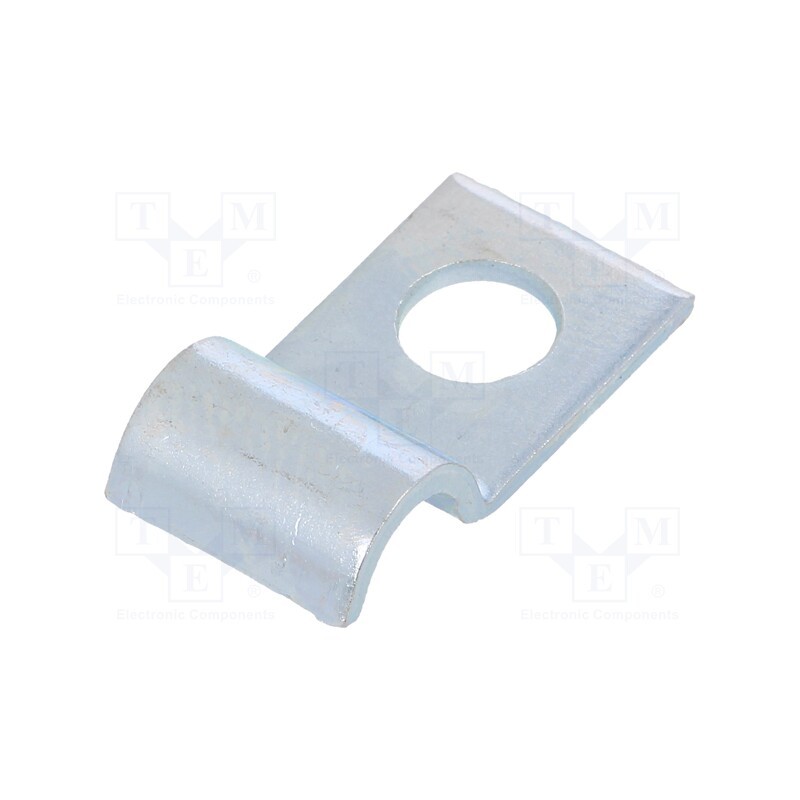 10 pcs x OBO BETTERMANN - 1015 6 G - Screw mounted clamp, ØBundle : 6mm, Ømount.hole: 6mm, W: 12mm, 1015