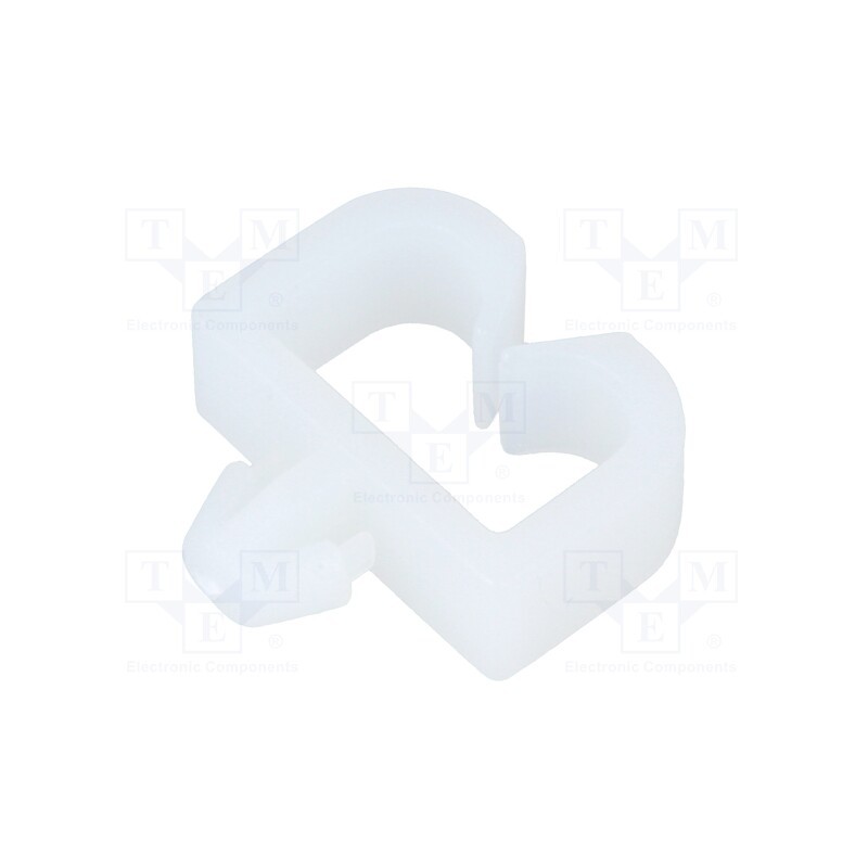 10 pcs x FIX&FASTEN - FIX-MWS-19 - Snap handle, polyamide, Int.width: 9mm, natural, UL94V-2