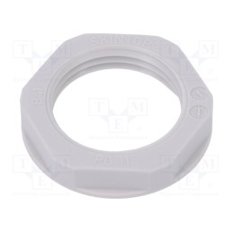10 pcs x LAPP - 53019021 - Nut, PG11, polyamide, UL94V-2, 24mm, light grey, -20÷100°C