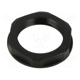 10 pcs x BM GROUP - BM4821N - Nut, PG21, polyamide, black, -20÷90°C, Thread: PG