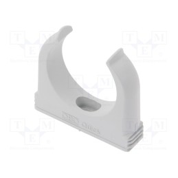 10 pcs x OBO BETTERMANN - 2955 M50 - Bracket, polypropylene, light grey, W: 70.3mm, H: 63mm, Thk: 18mm