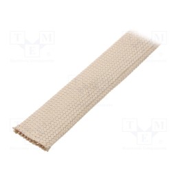 15 m x ANAMET EUROPE - 336.610.1 - Braid, ØBraid : 12÷30mm, fiberglass, L: 15m, -55÷538°C, Body: gold