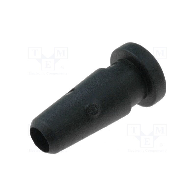 20 pcs x FIX&FASTEN - LGT-6G - Strain relief, Ømount.hole: 4.8mm, Øhole: 3mm, black