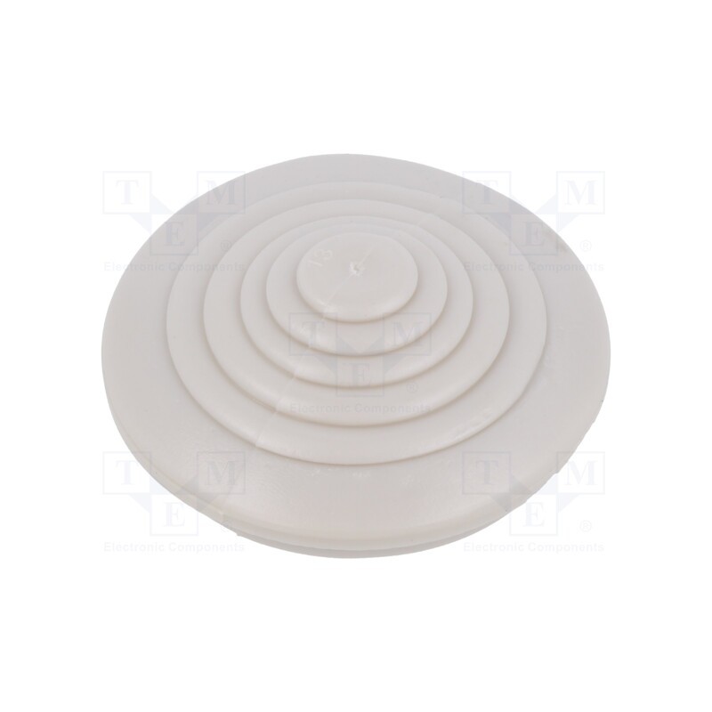 20 pcs x PAWBOL - D.3412 - Grommet, grey, 2.5÷3mm, Size: PG21