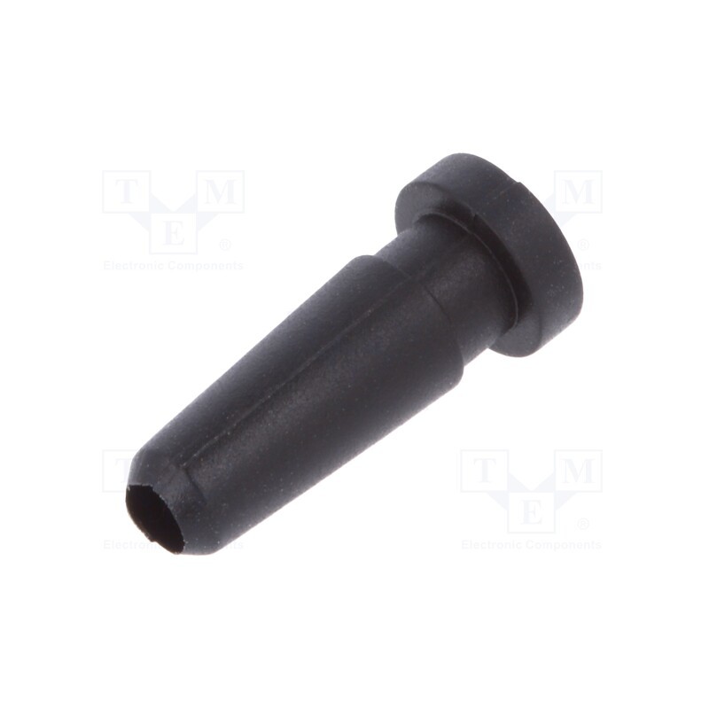 20 pcs x FIX&FASTEN - LGT-2 - Strain relief, Ømount.hole: 4mm, Øhole: 2.3mm, black