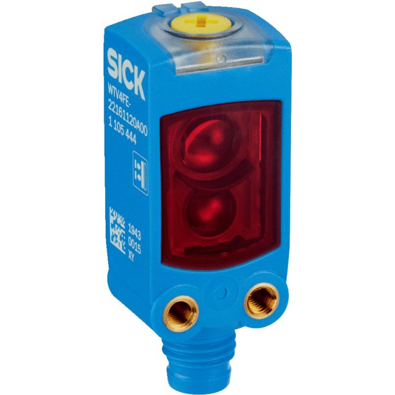 1 pcs - Sick Background Suppression Photoelectric Sensor, Miniature Sensor, 50 mm Detection Range IO-LINK
