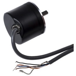 1 pcs - Omron E6C2-C Series Incremental Incremental Encoder, 360 ppr, PNP Open Collector Signal, Solid Type, 6mm Shaft