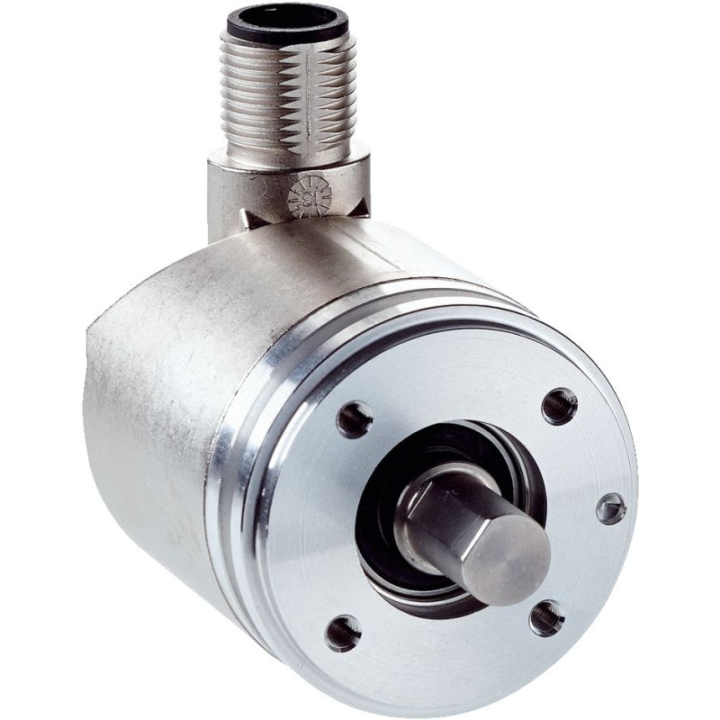1 pcs - Sick AHM36 Series Absolute Absolute Encoder, IO-Link Signal, Solid Type, 8mm Shaft