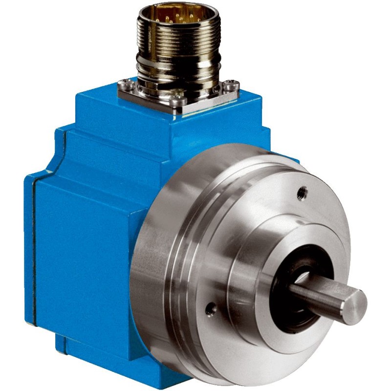 1 pcs - Sick SRS50 Series Absolute Absolute Encoder, 1024ppr ppr, Binary Signal, Solid Type, 10mm Shaft