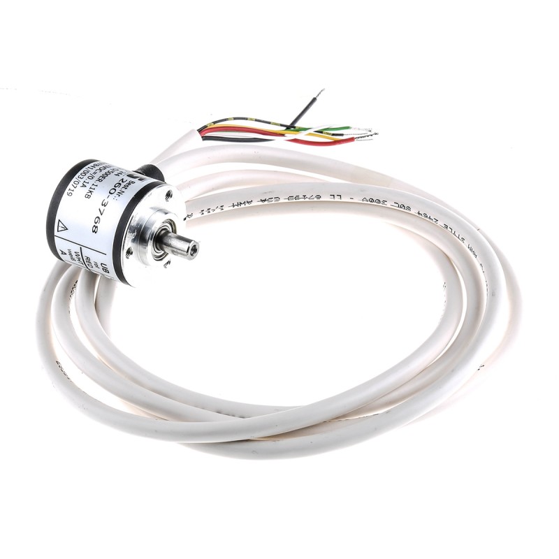 1 pcs - Hengstler RI32 Series Incremental Incremental Encoder, 500 ppr, Push Pull Signal, Solid Type, 6mm Shaft