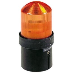 1 pcs - Schneider Electric Harmony XVB Series Amber Flashing Beacon, 230 V ac, Base Mount, LED Bulb, IP65