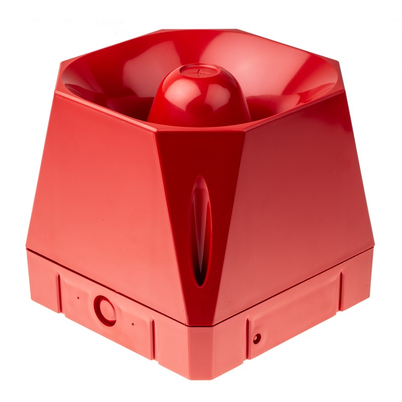 1 pcs - Eaton Surface Mount Electronic Sounder, 18 - 28 V dc, 110dB at 1 m, IP66, DC, 42-Tone