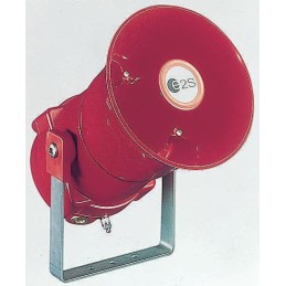 1 pcs - e2s BEXS110E Series Surface Mount Electronic Sounder, 24 V dc, 117dB at 1 m, IP66, DC, 23-Tone