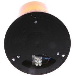 1 pcs - Moflash LED400 Series Amber Multiple Effect Beacon, 115 - 230 V ac, Surface Mount, LED Bulb, IP65