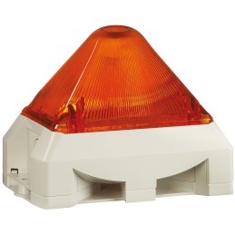 1 pcs - Pfannenberg PY X-MA-05 Series Amber Sounder Beacon, 230 V ac, Base Mount, 100dB at 1 Metre