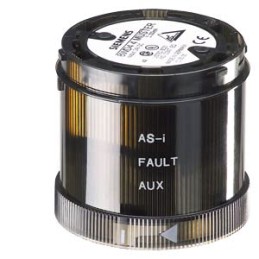 1 pcs - Siemens Sirius Series Black Flashing Light Element, 24 V dc, DC, IP65