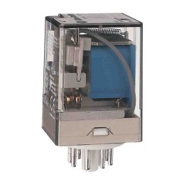 1 pcs - Rockwell Automation Plug In Non-Latching Relay, 24V ac Coil, 10A Switching Current, 3PDT