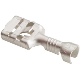 1 Bag of 1000 - TE Connectivity FASTIN-FASTON .250 Uninsulated Female Spade Connector, Receptacle, 6.35 x 0.81mm Tab Size, 0.8mm
